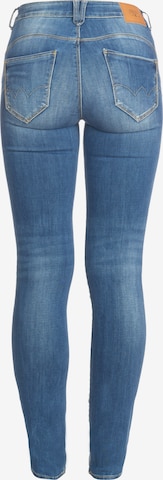 Le Temps Des Cerises Slimfit Jeans 'Pulphigh' in Blau