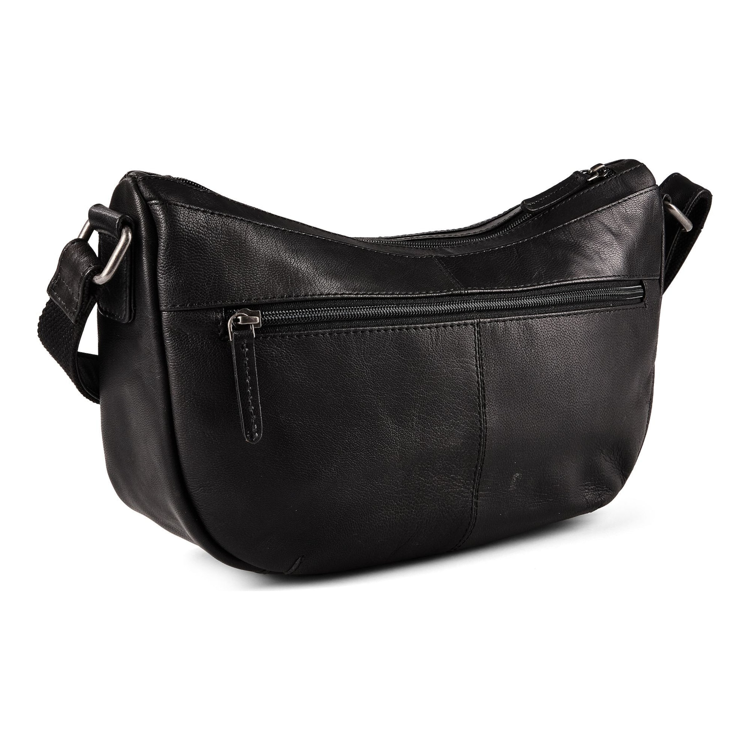 Borsa a tracolla 'Fiorentina' di GREENBURRY in nero
