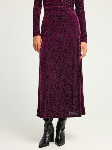 Funky Buddha Spódnica w kolorze czerwony: przód