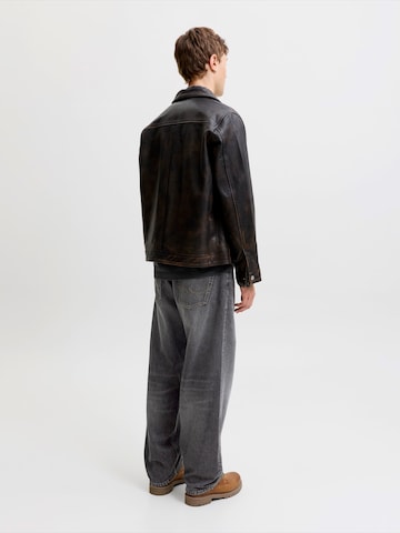 JACK & JONES Baggy Jeans 'ALEX' i sort