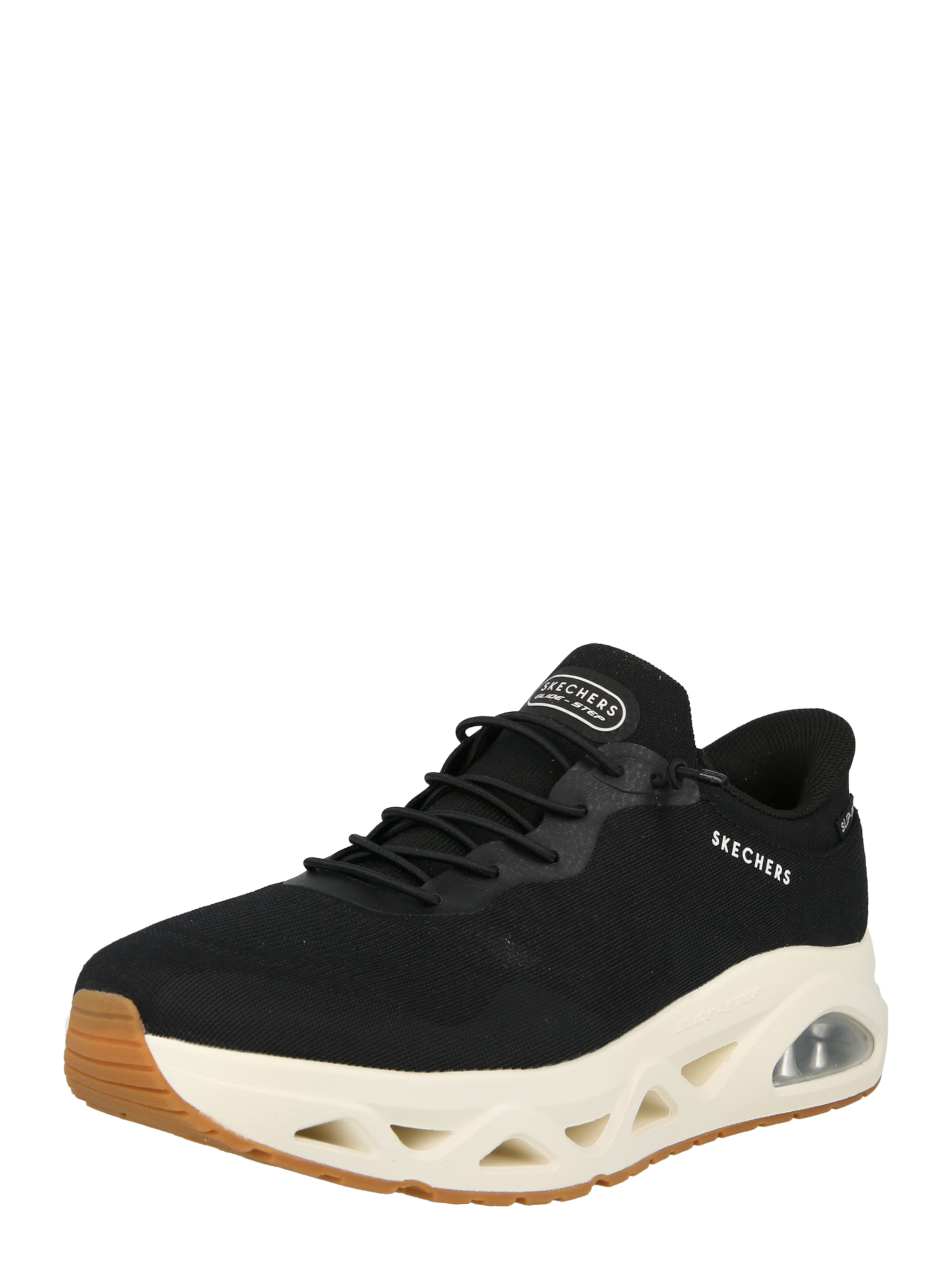 Sneaker low 'UNO GLIDE-STEP-AIR GLIDERS' de la SKECHERS pe negru: față