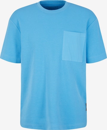 T-Shirt TOM TAILOR DENIM en bleu : devant