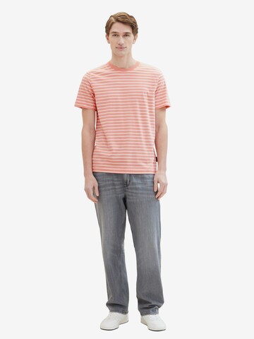 TOM TAILOR T-Shirt in Orange