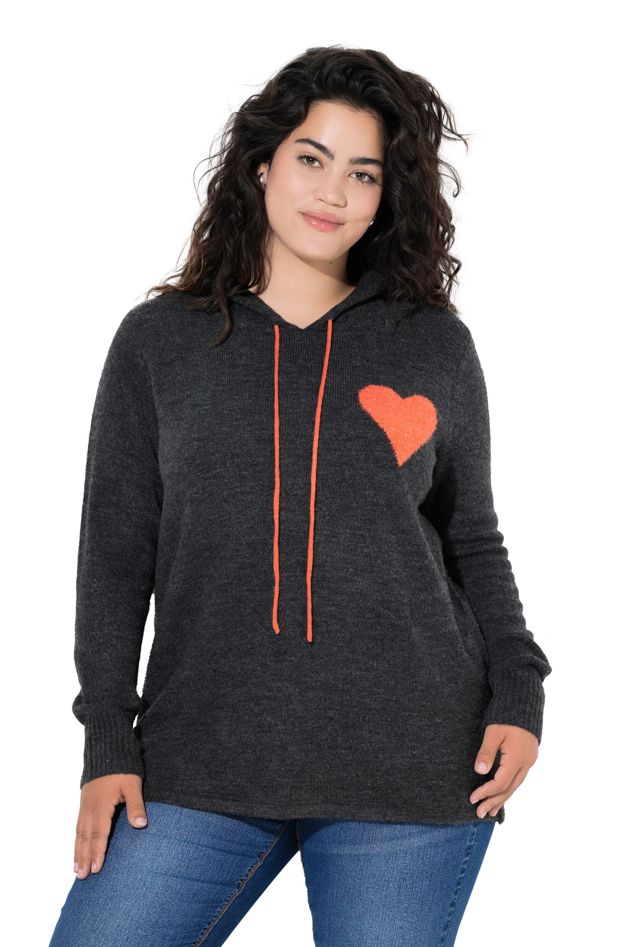 Angel of Style Sweater in Grey: front