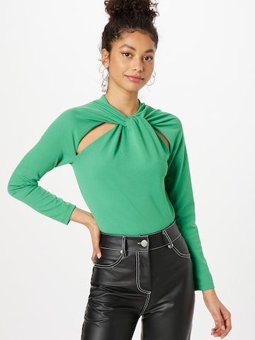 Warehouse Shirt in Groen: voorkant