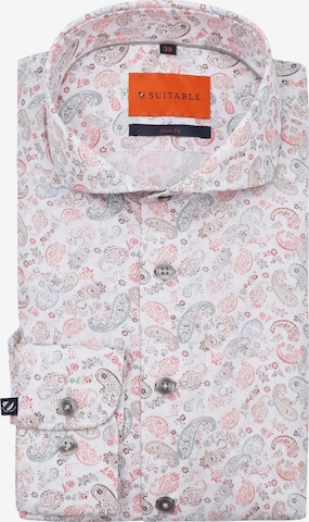 Coupe slim Chemise Suitable en mélange de couleurs : devant