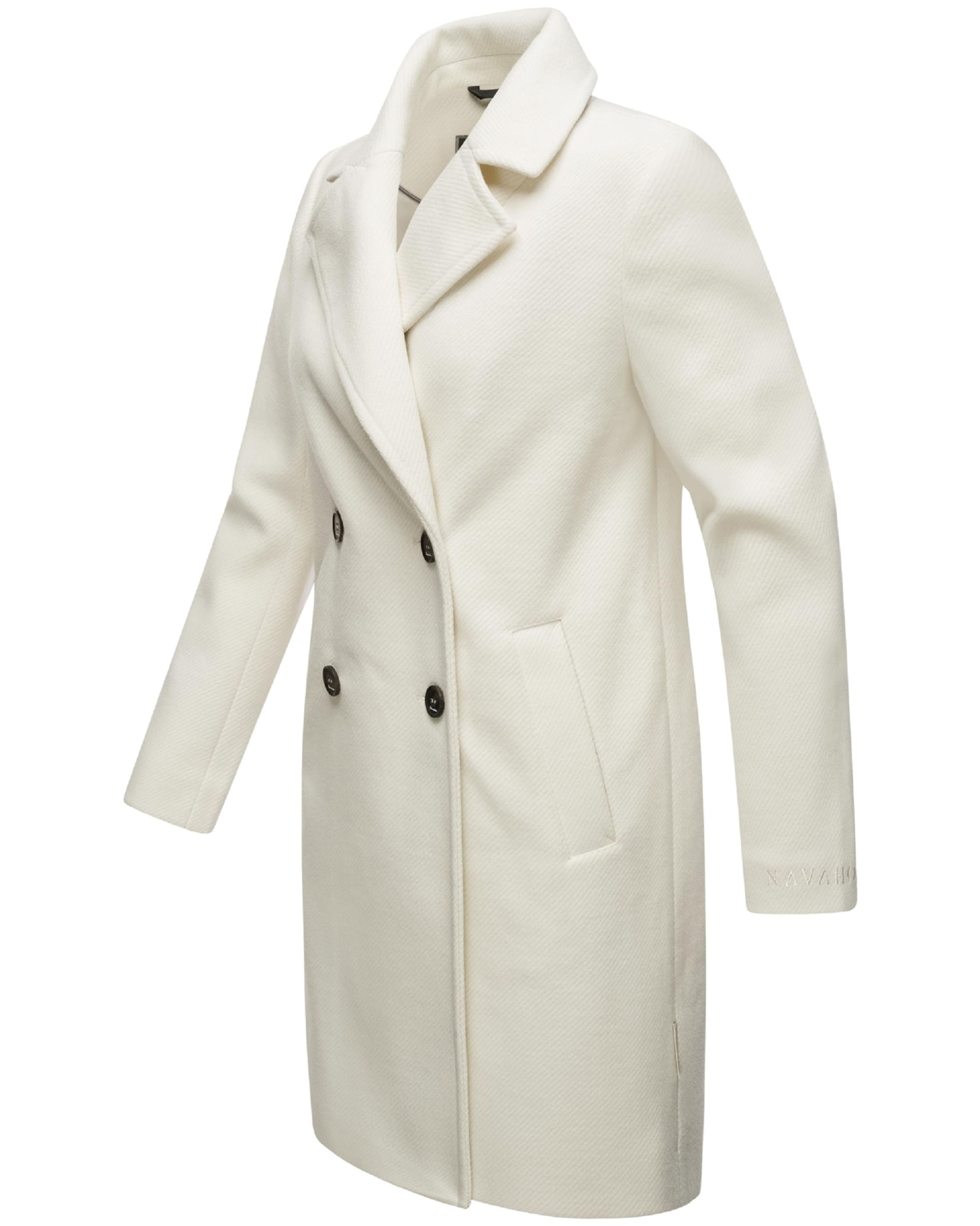 Cappotto di mezza stagione 'Frostjuwel 14' di NAVAHOO in bianco