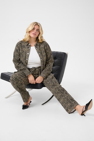 KAFFE CURVE regular Jeans 'Leonoma' i blandingsfarvet