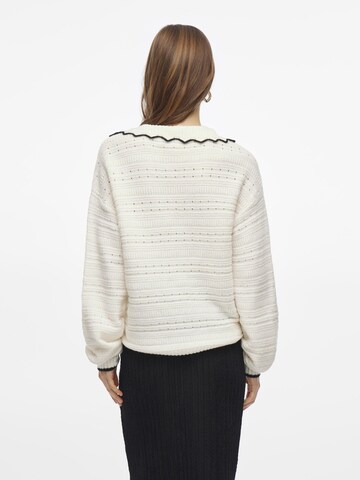 VILA - Jersey en blanco