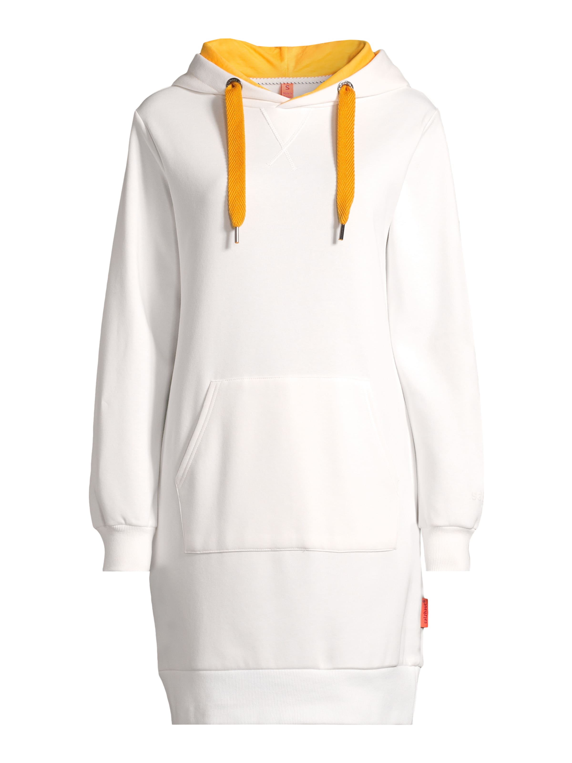 Robe 'Oolwarder' salzhaut en blanc : devant