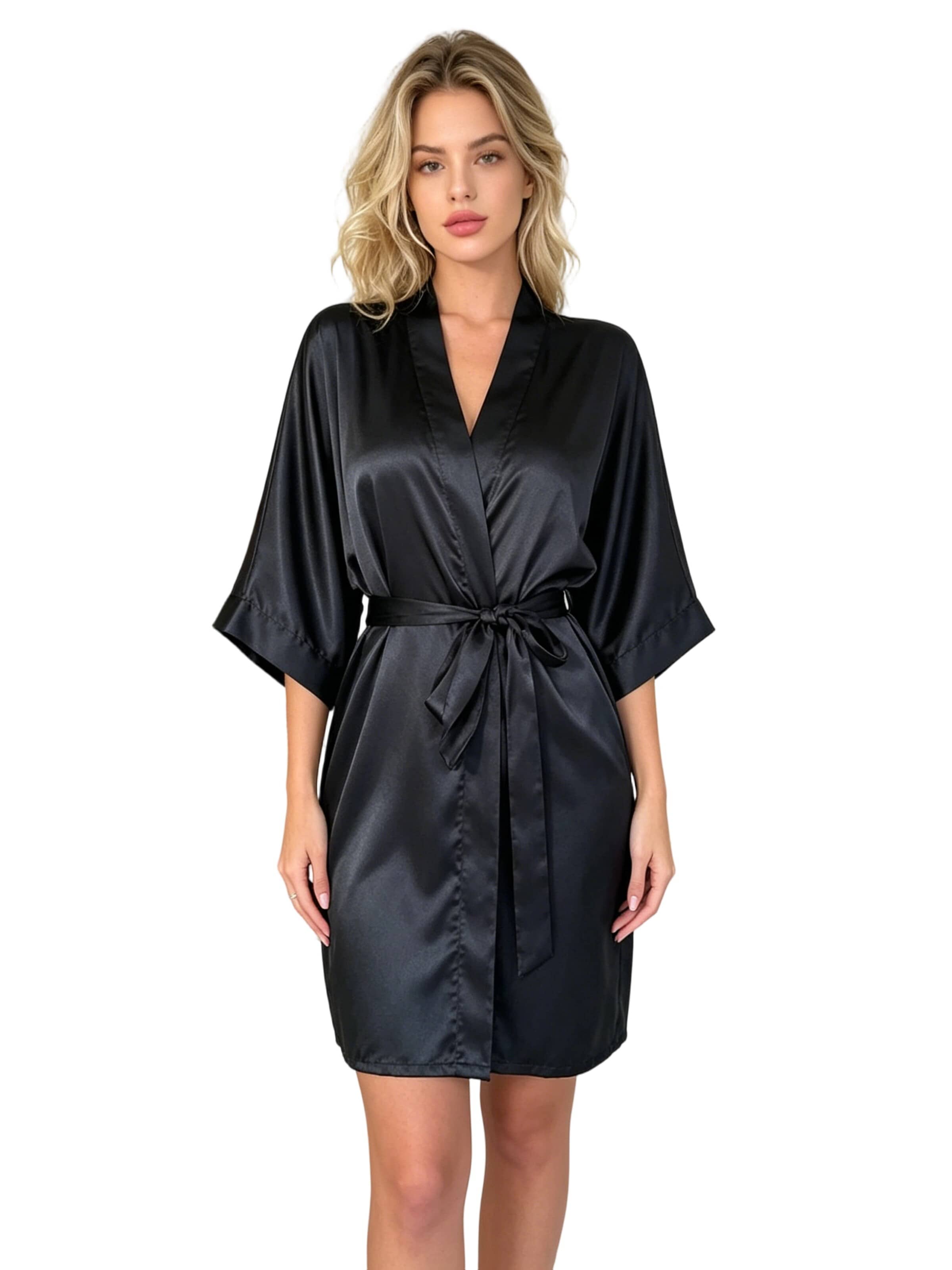 Yesfashion Pyjama‌‌‌‌‌‌‌‌ in Schwarz: Vorderseite