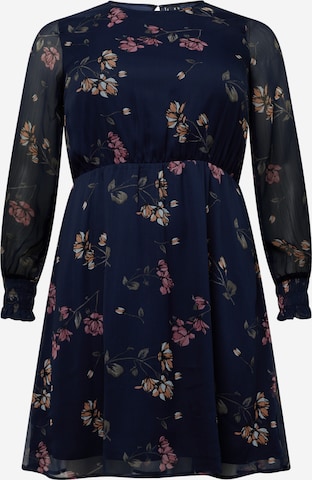 Robe 'SMILLA' Vero Moda Curve en bleu : devant