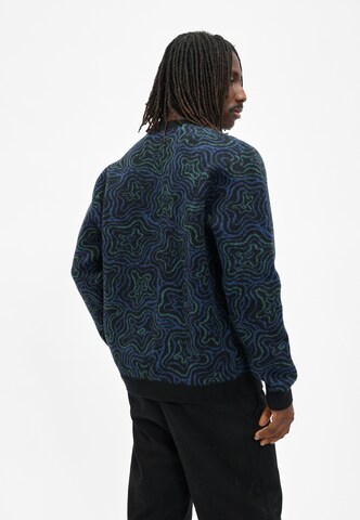 Pull-over 'Scribbles' Cleptomanicx en bleu