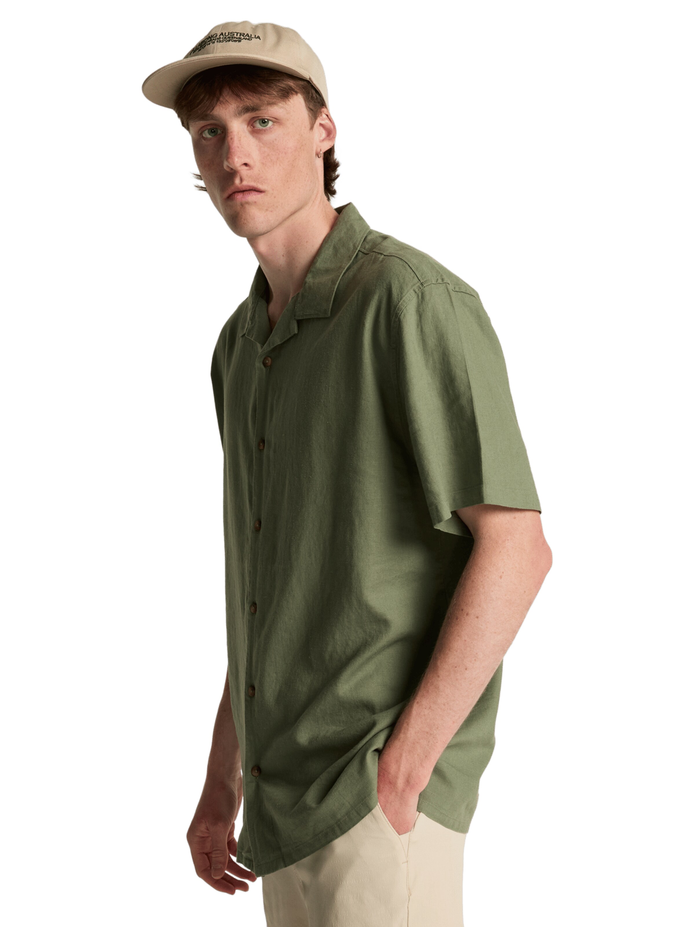 BILLABONG Regular fit Button Up Shirt in Green