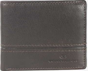 TOM TAILOR Wallet 'JERRIE' in Brown