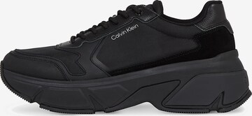 Calvin Klein Sneakers in Black: front