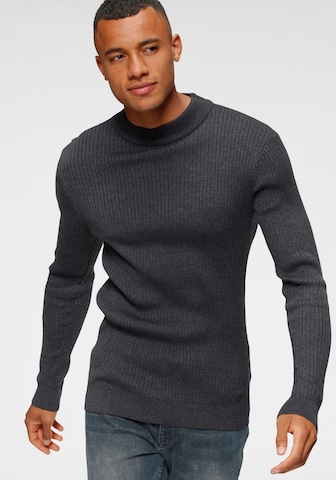Bruno Banani Sweater in Blue: front