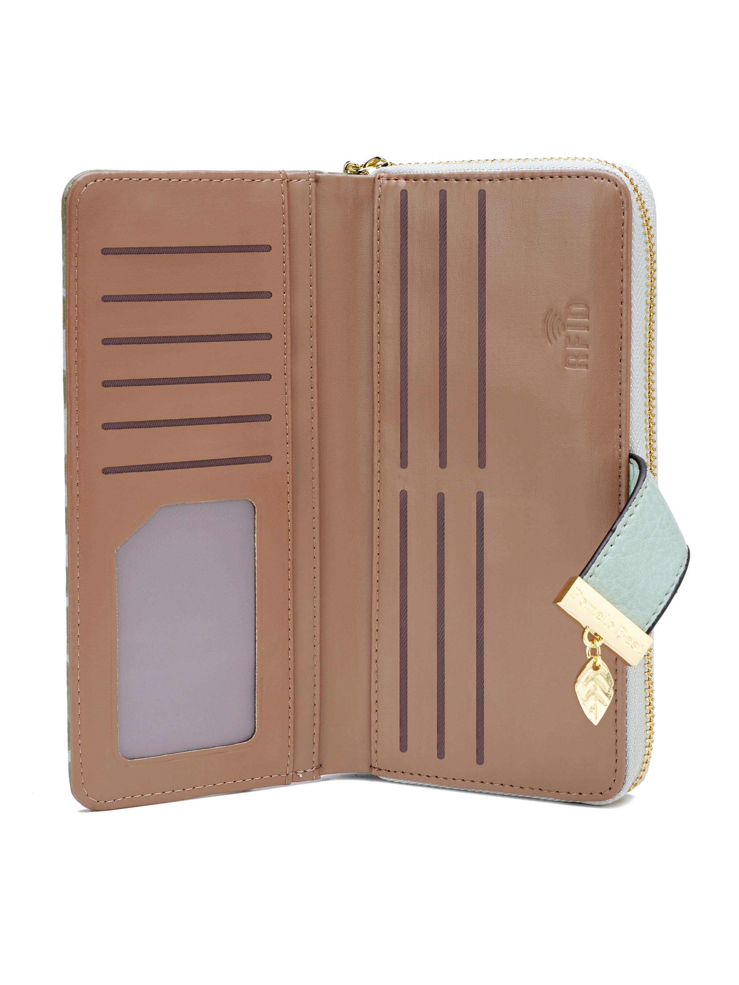 Porte-monnaies 'Damen Klassisch Minimalistisch' Pomelo Best en vert