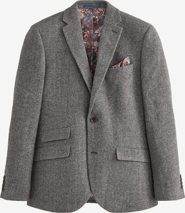 Next Slim Fit Pikkutakki 'Nova Fides' värissä harmaa: etupuoli