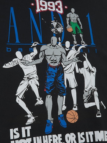 AND1 Sweatshirt 'Core Retro' i sort