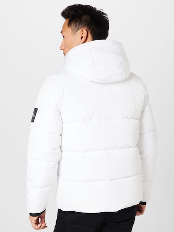 HOLLISTER - Chaqueta de invierno 'WIDE CHANNEL' en blanco