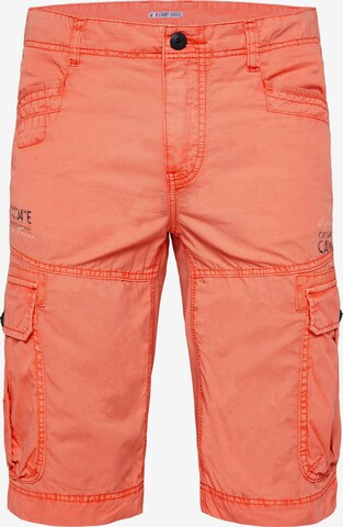 CAMP DAVID Regular Cargo trousers 'Cinque Terre' in Pink: front