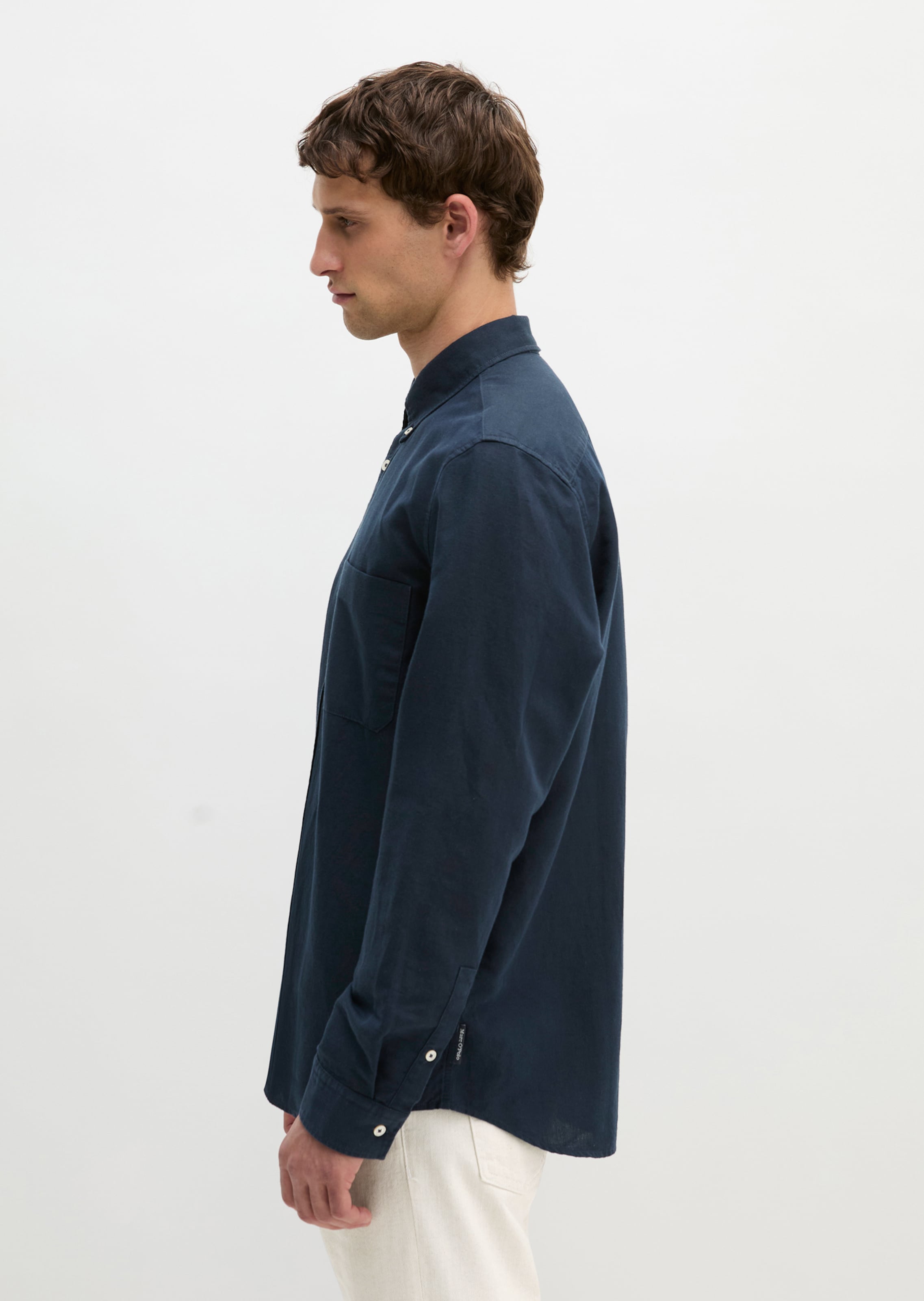 Marc O'Polo Regular Fit Hemd in Blau