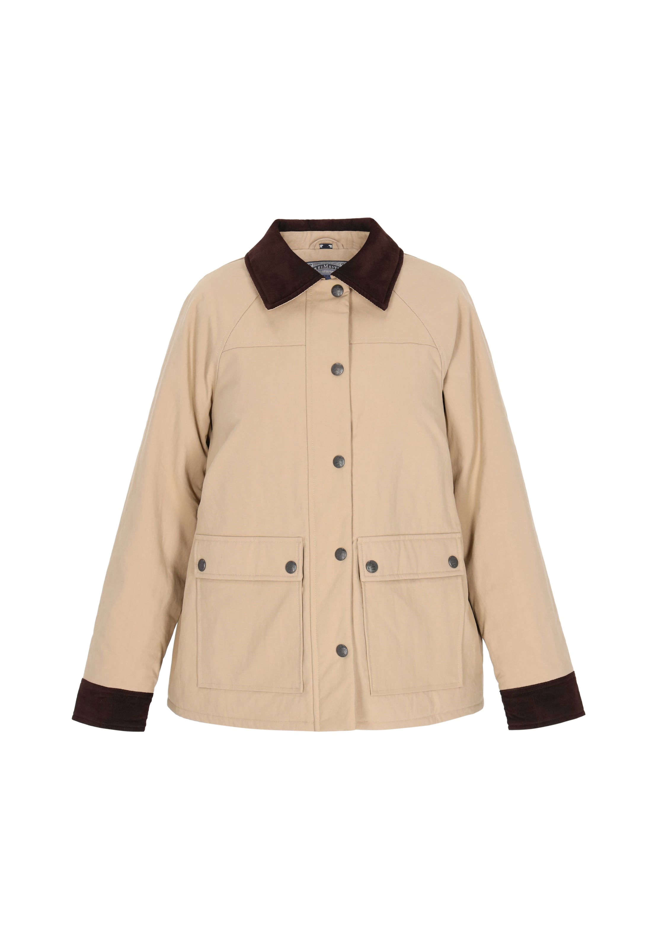 DreiMaster Vintage Демисезонная куртка в Бежевый: спереди