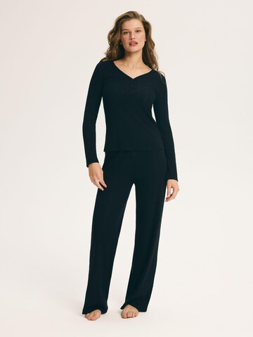 ESOTIQ Pajama 'Poet' in Black