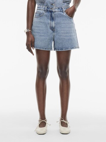 Loosefit Jean ROUGE EDIT en bleu
