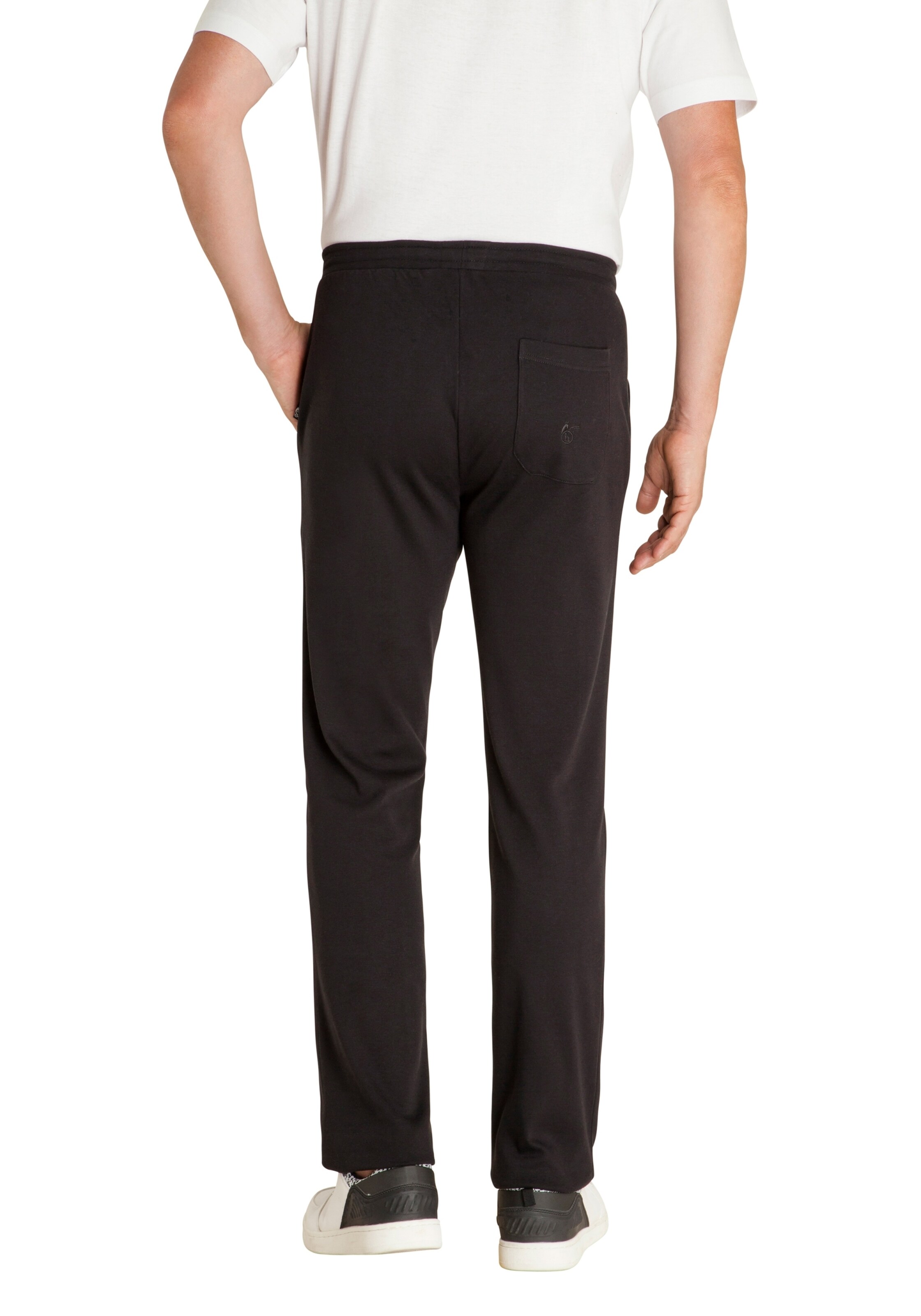 HAJO Tapered Broek in Zwart