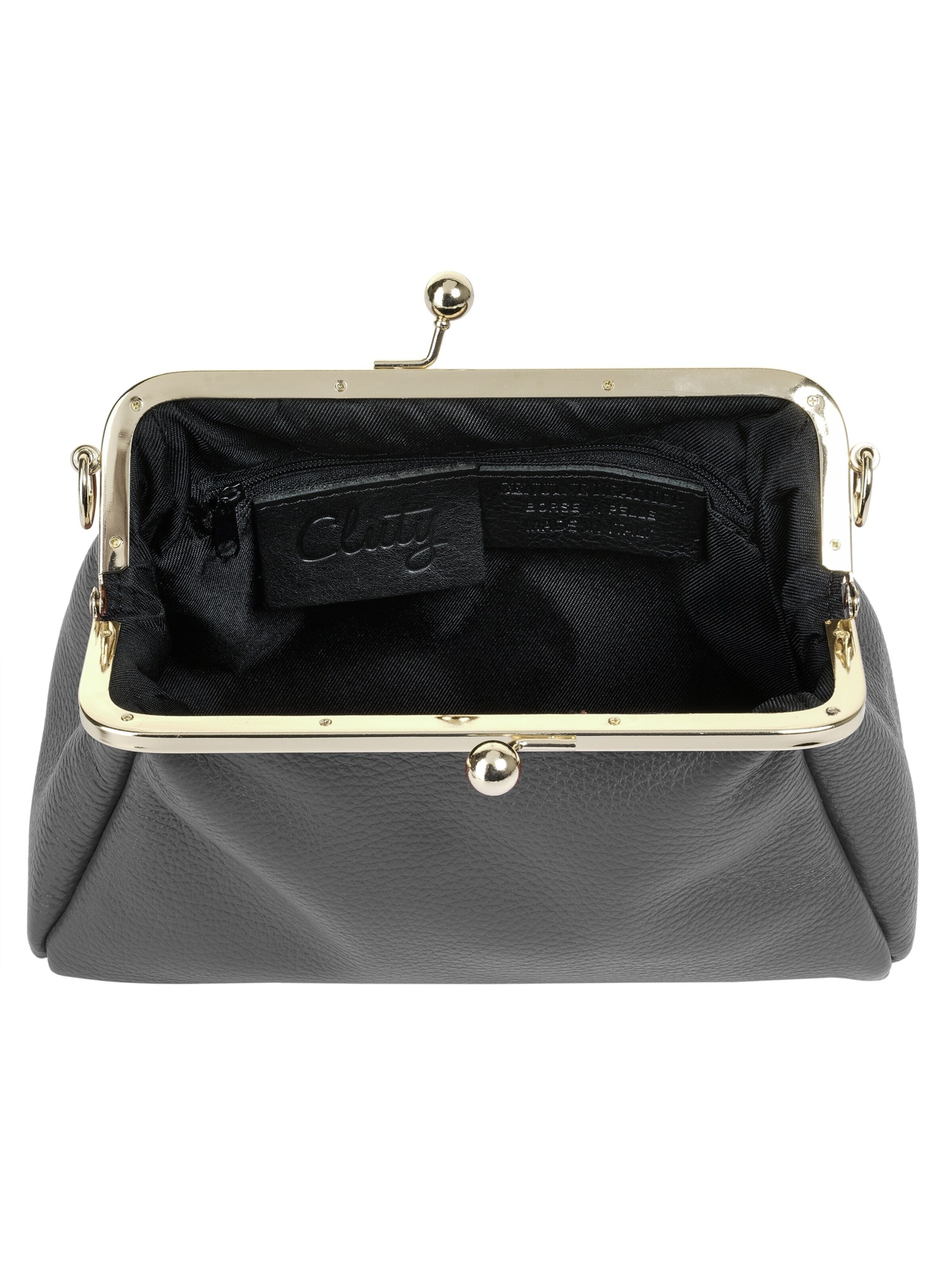 Cluty Clutch in Grey