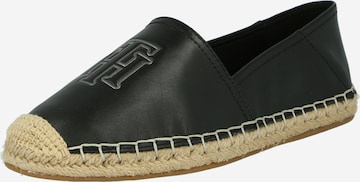 TOMMY HILFIGER Espadrilky – černá: přední strana