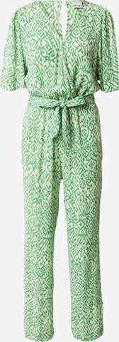 ICHI - Jumpsuit 'MARRAKECH' en verde: frente