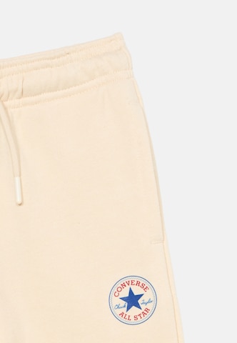 CONVERSE Tapered Παντελόνι σε μπεζ