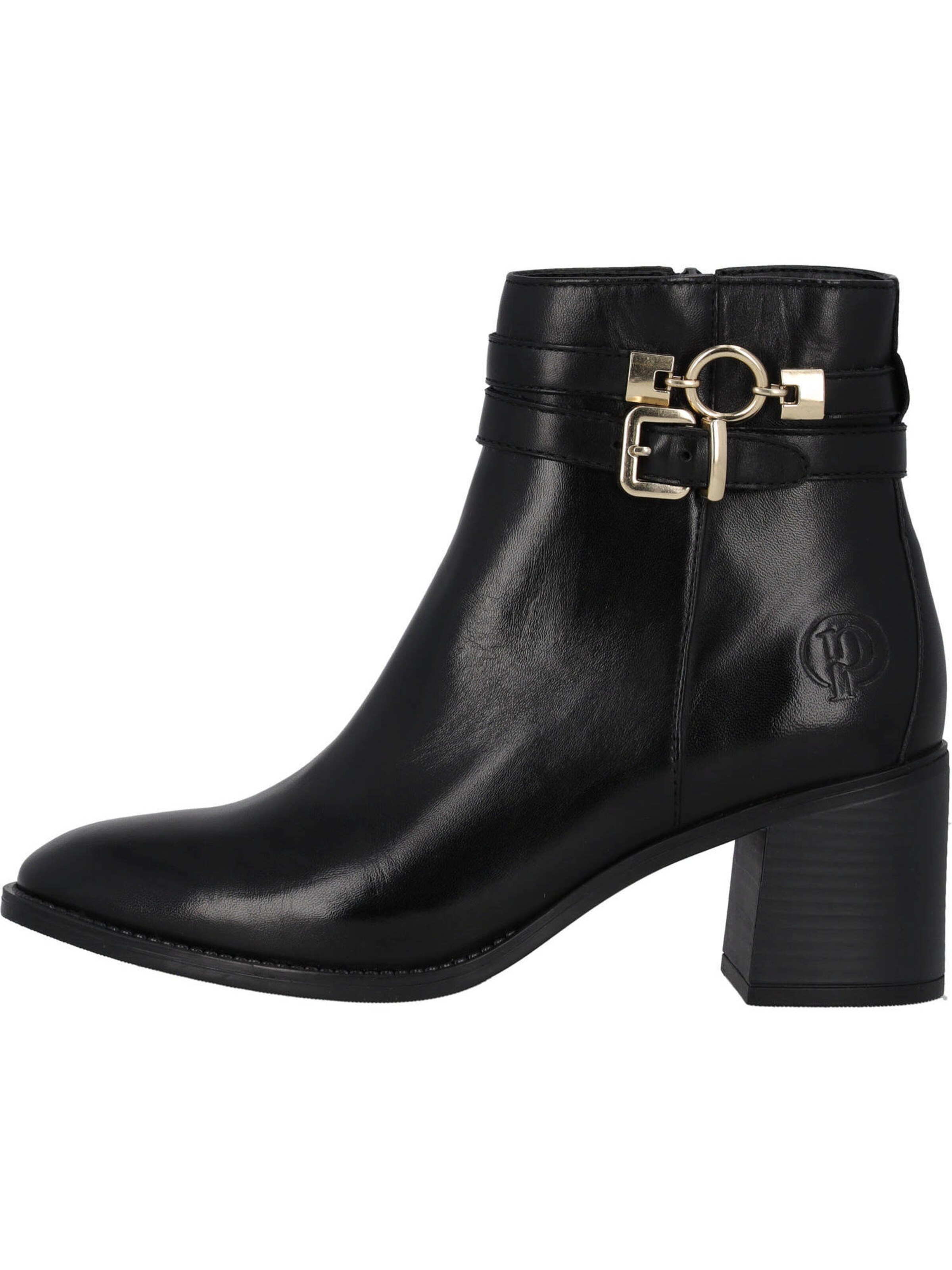 Palado Enkellaarsjes 'Malmeas' in Zwart