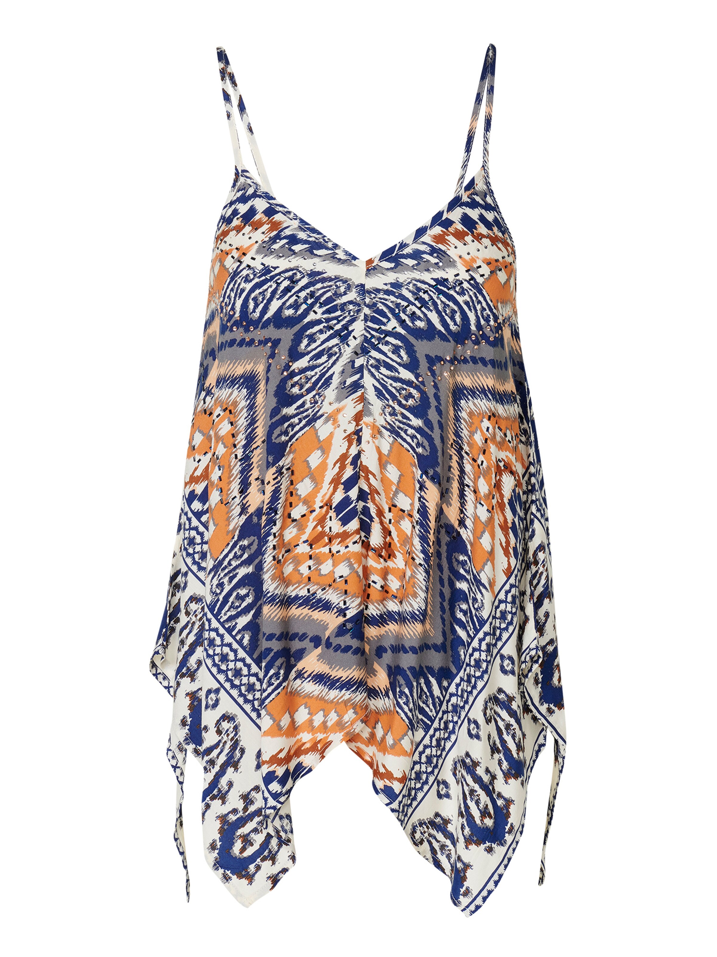 KOROSHI Topp, värv sinine: eest vaates