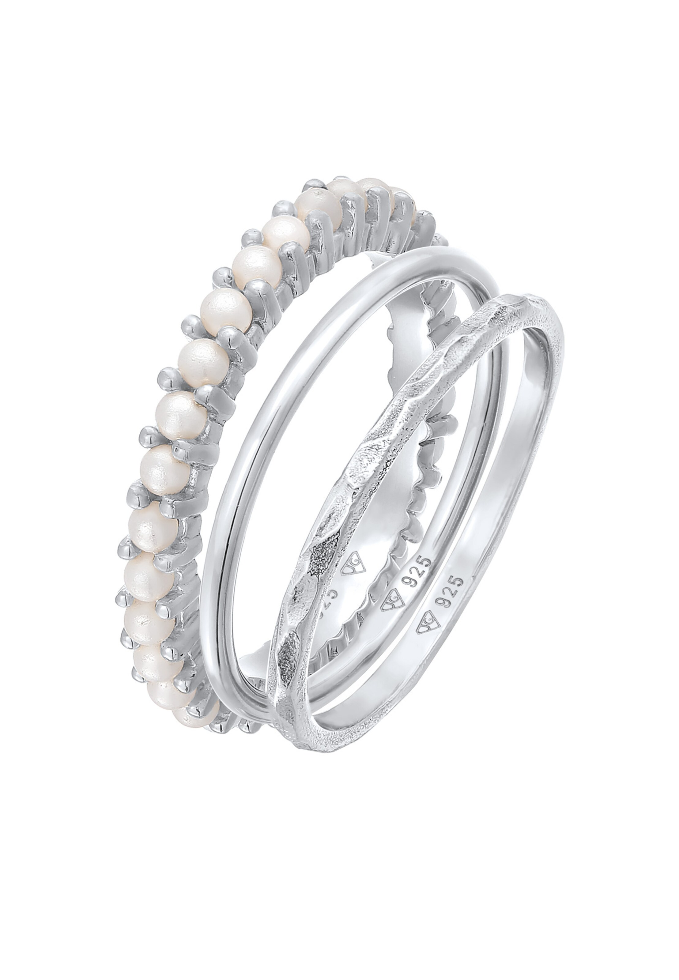 ELLI Ring in Silber: Vorderseite