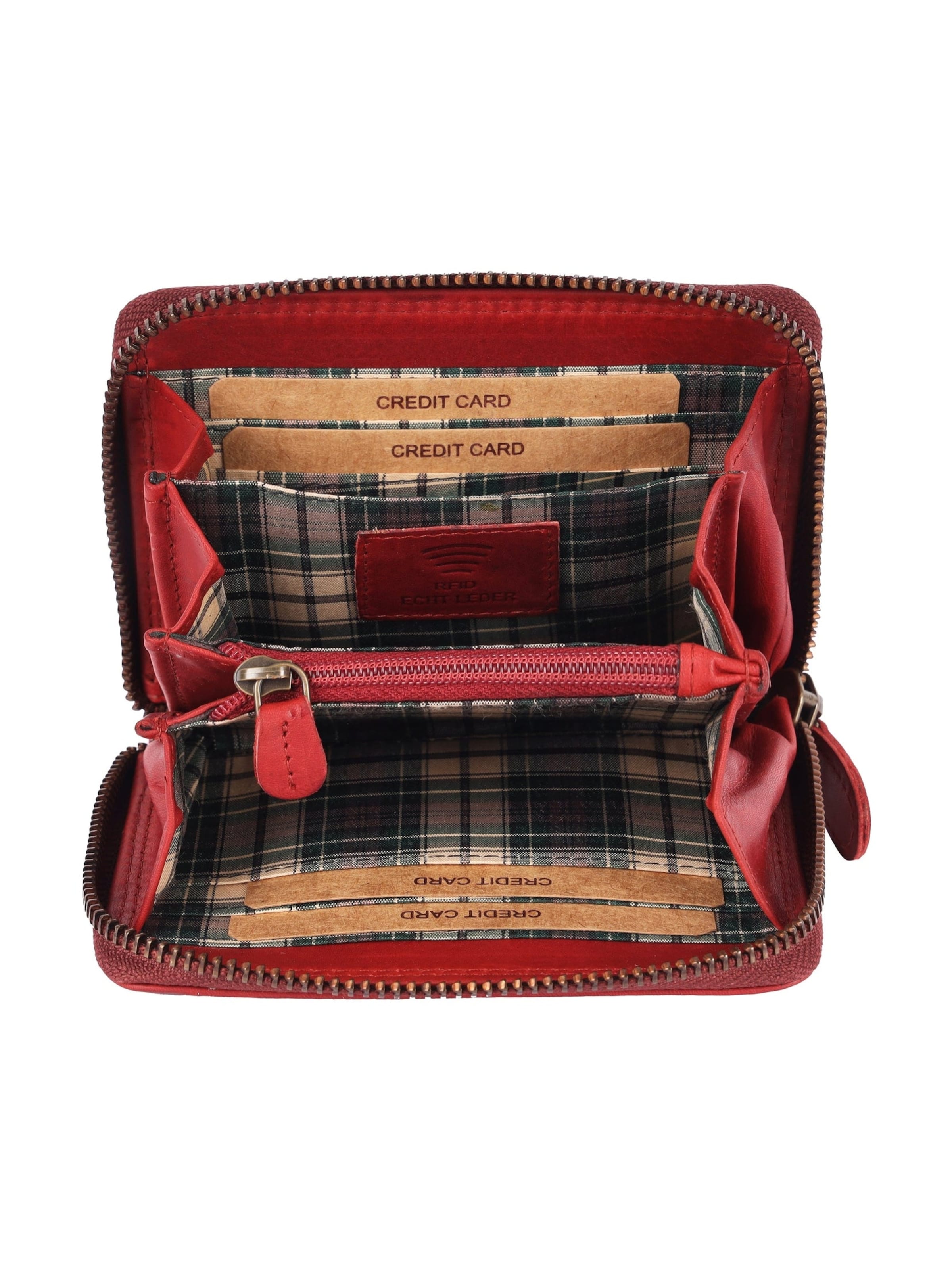 Benthill Wallet in Red