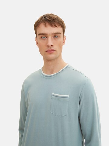 TOM TAILOR Shirt in Blau