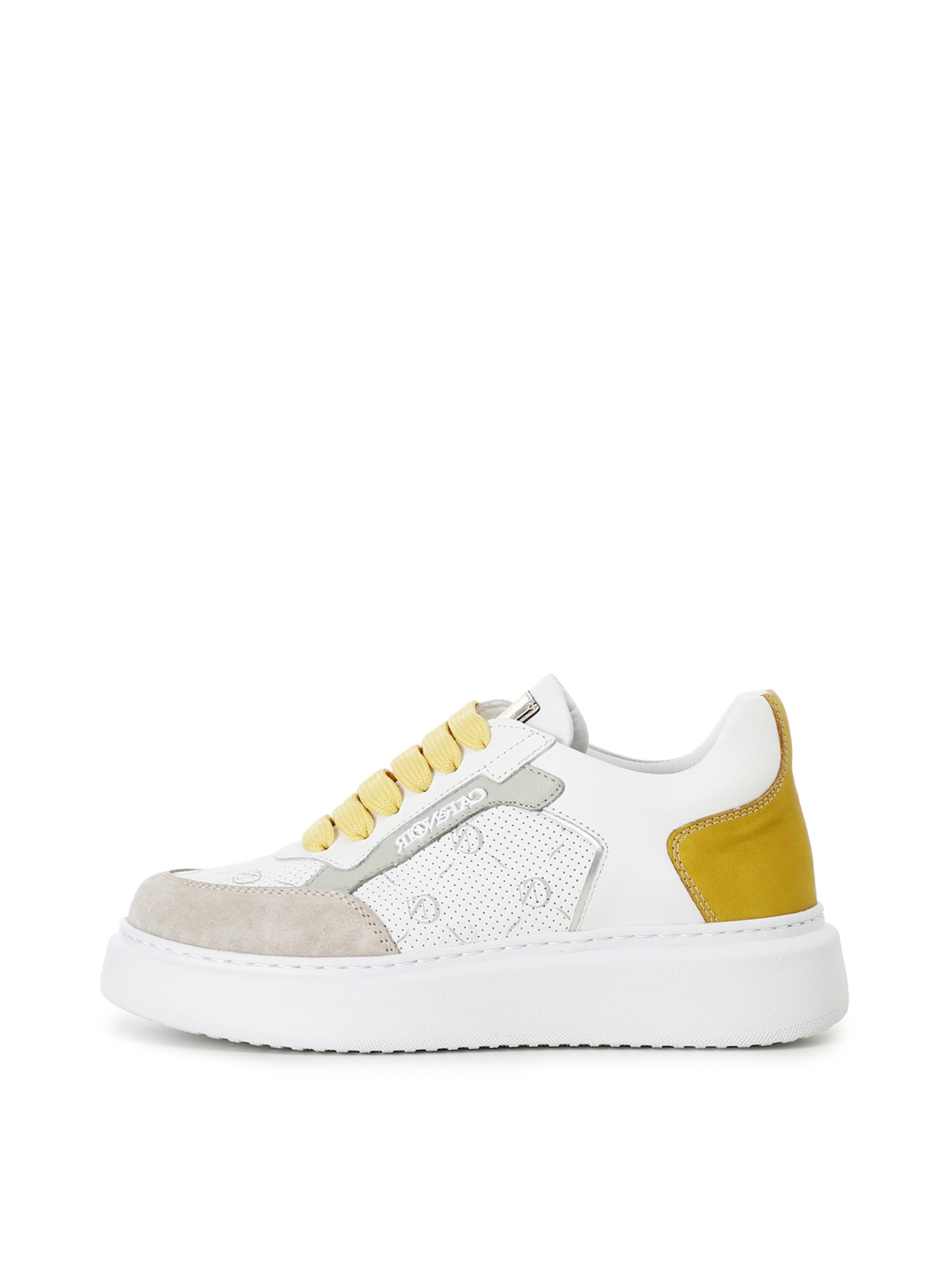 CAFè NOIR Sneaker in gelb / mischfarben, Produktansicht