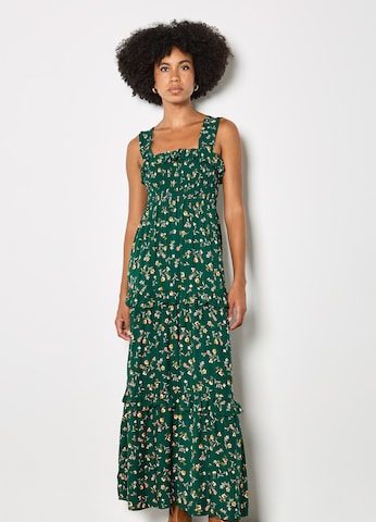 Apricot Dress ' ' in Green
