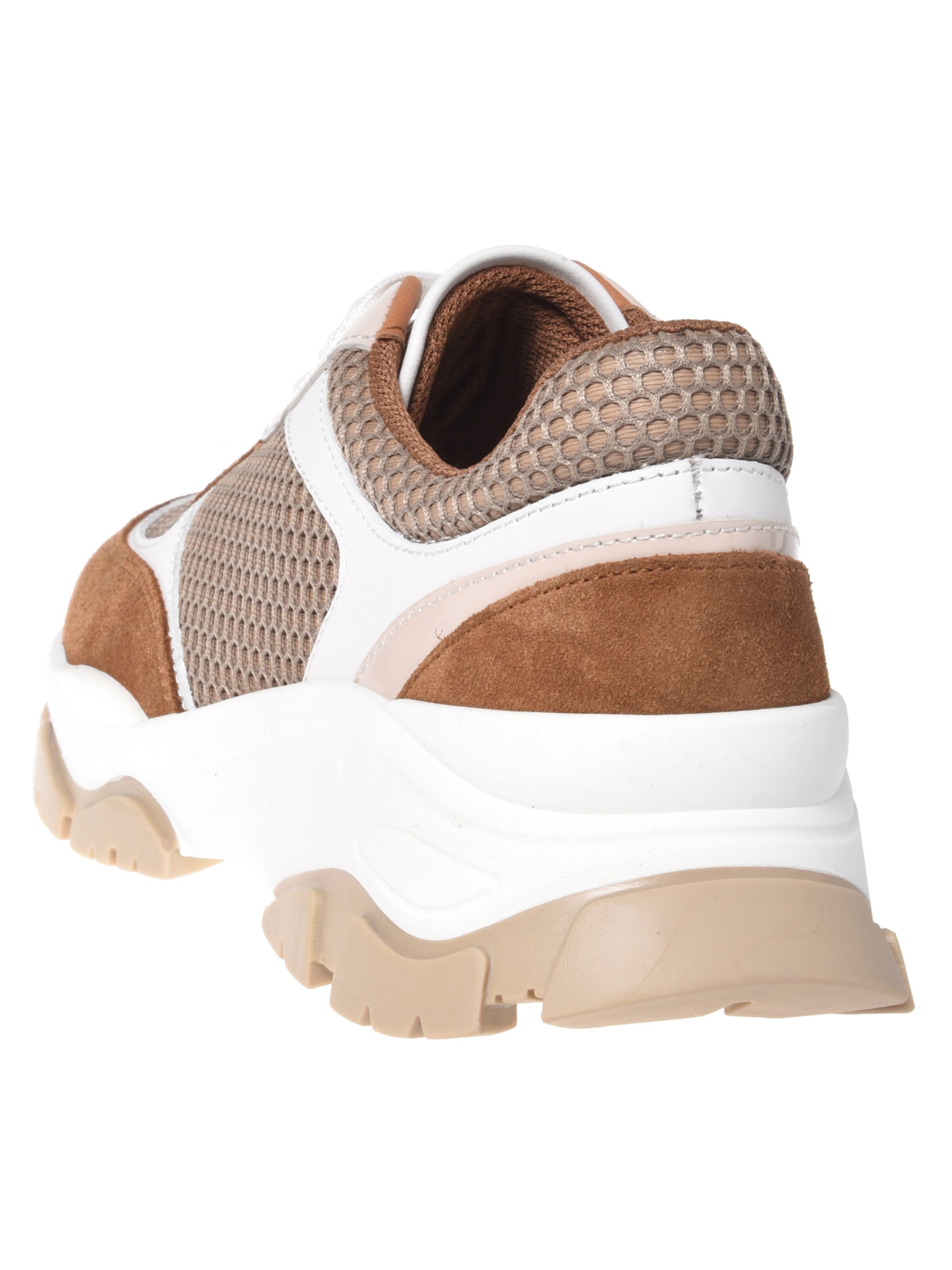 BALDININI Platform trainers in Beige