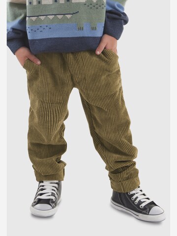 Denokids Tapered Trousers in Green: front
