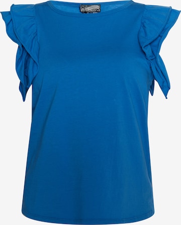 DreiMaster Vintage Shirt in Blauw: voorkant