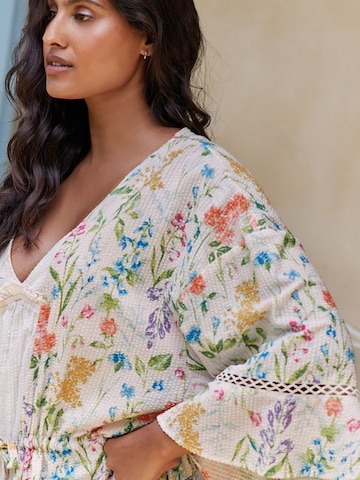 LAURA ASHLEY Dolg kopalni plašč | bež barva