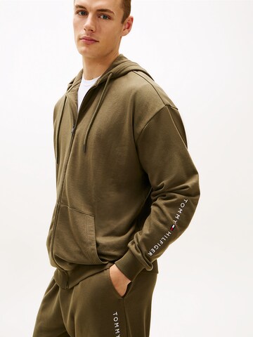 TOMMY HILFIGER Sweat jacket in Green