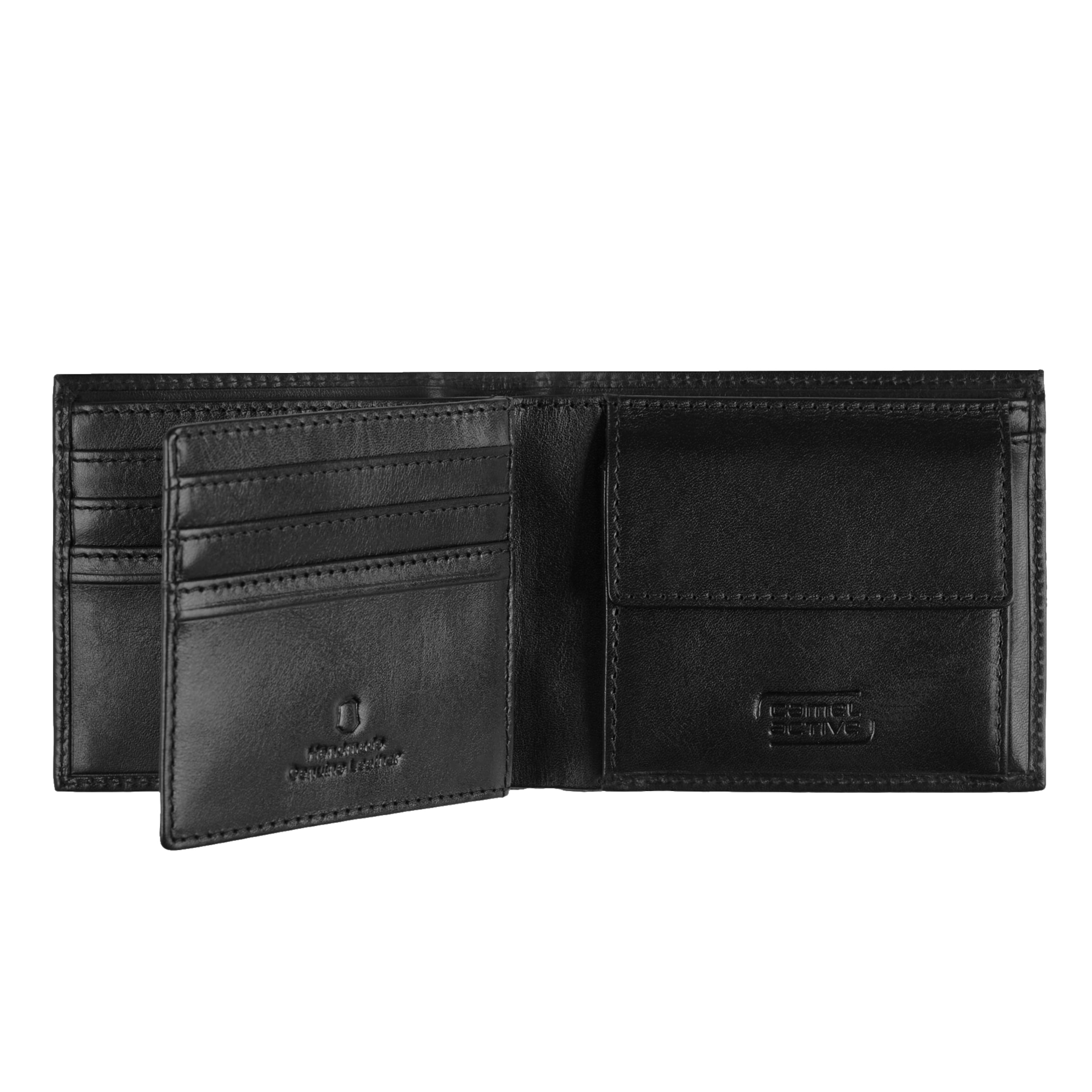 CAMEL ACTIVE - Carteiras 'Wood' em preto