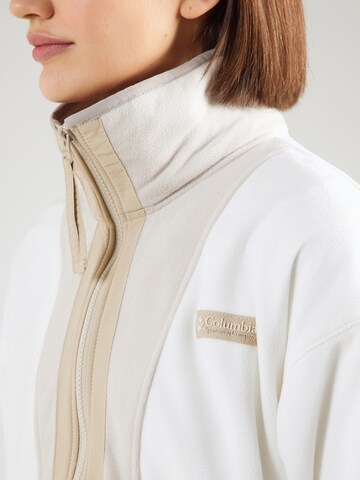 COLUMBIATehnička flis jakna 'Backbowl™ II' - bijela boja