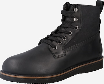 Bottines à lacets BURTON MENSWEAR LONDON en noir : devant